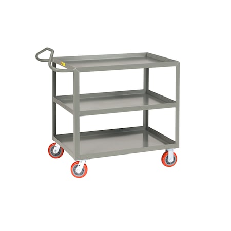Little Giant 2000 lbs. Capacity, Lipped Shelves, 3 Shelves, 30" x 60" Shelf 3ENLGL-3060-6PY